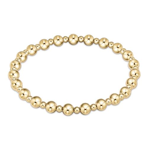 ENEWTON CLASSIC GRATEFUL 5MM GOLD BRACELET