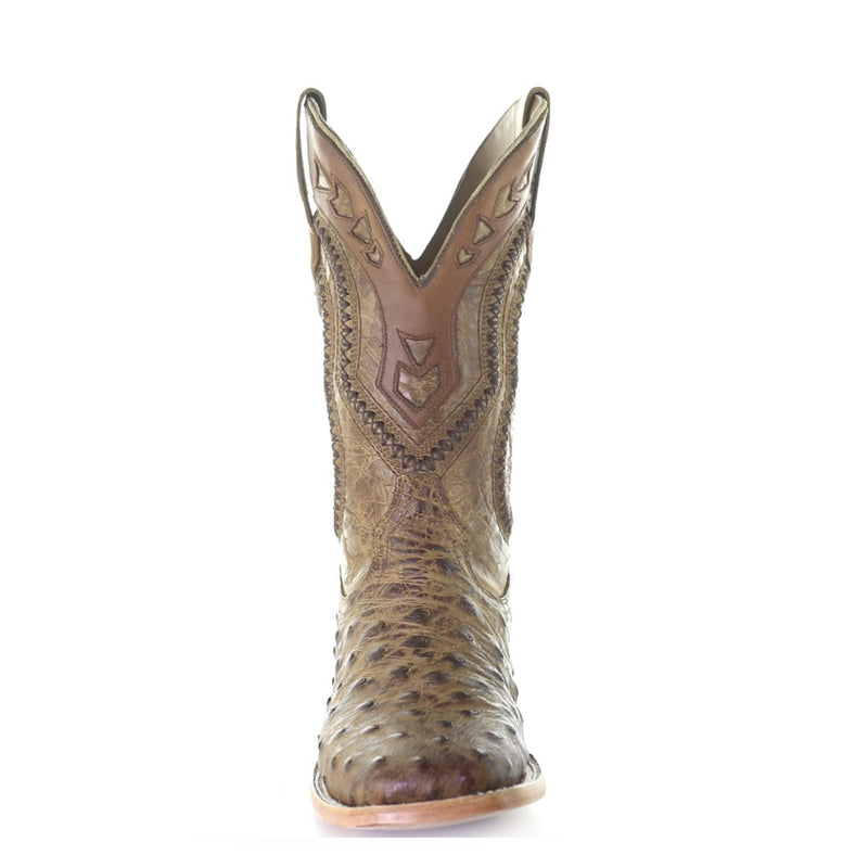 CORRAL MEN'S OSTRICH & EMBROIDERY BOOT