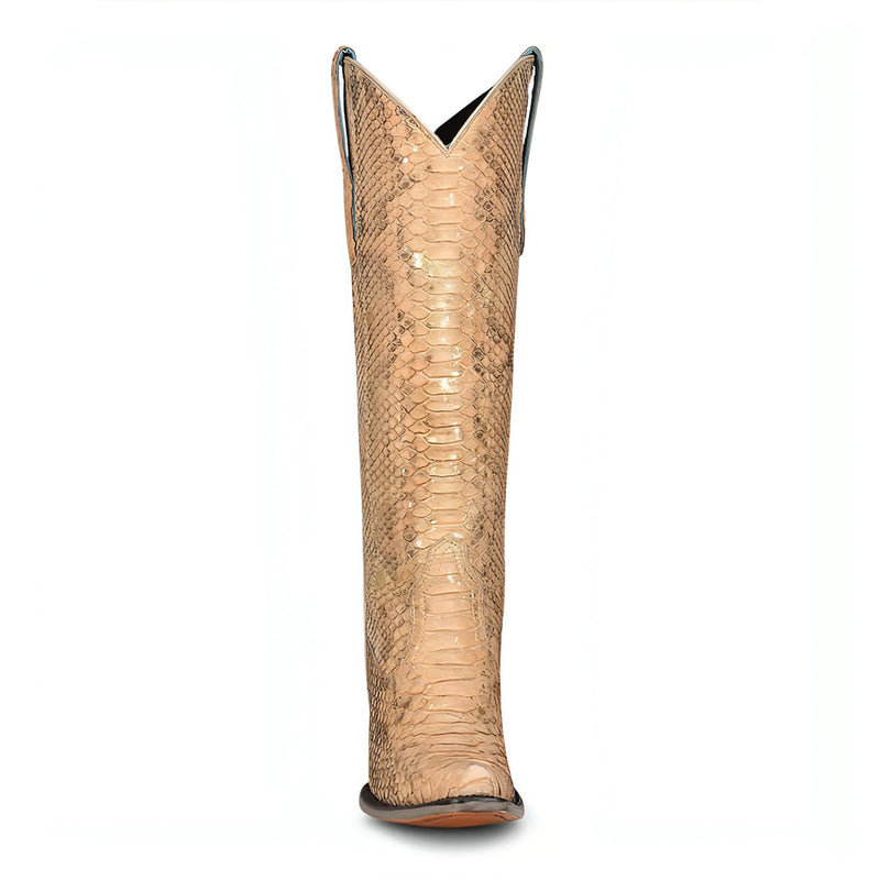 CORRAL WOMEN'S FULL PYTHON TALL TOP BOOT