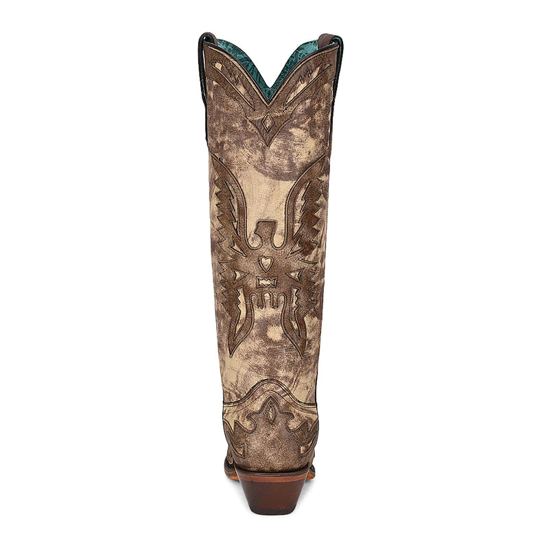 CORRAL WOMEN'S EAGLE OVERLAY BOOT