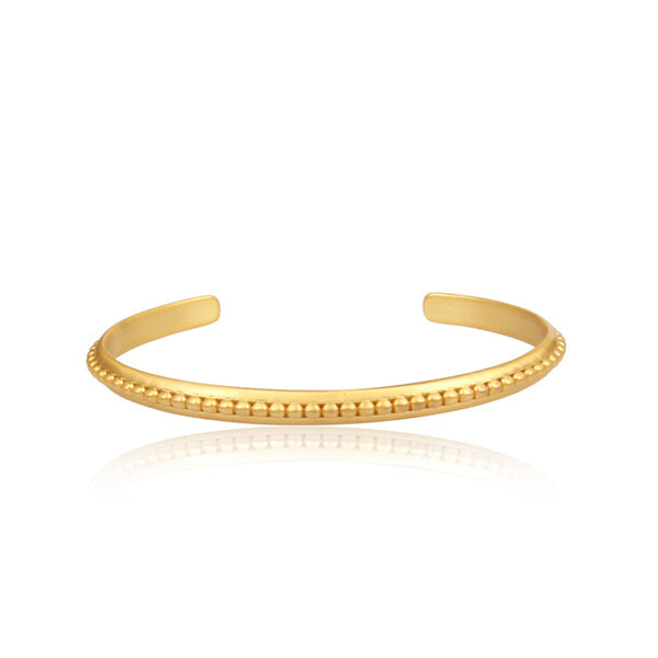 CHRISTINA GREENE STUDDED BANGLE BRACELET