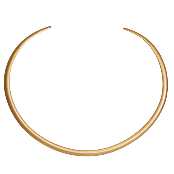 CHRISTINA GREENE GOLD COLLAR NECKLACE