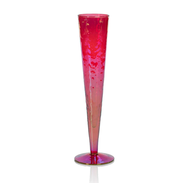 Aperitivo Slim Champagne Flute - Red