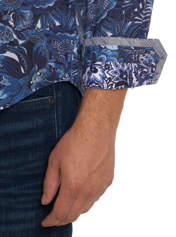 ROBERT GRAHAM RAMBLING LONG SLEEVE WOVEN SHIRT