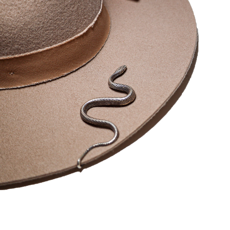 sterling silver snake hat token
