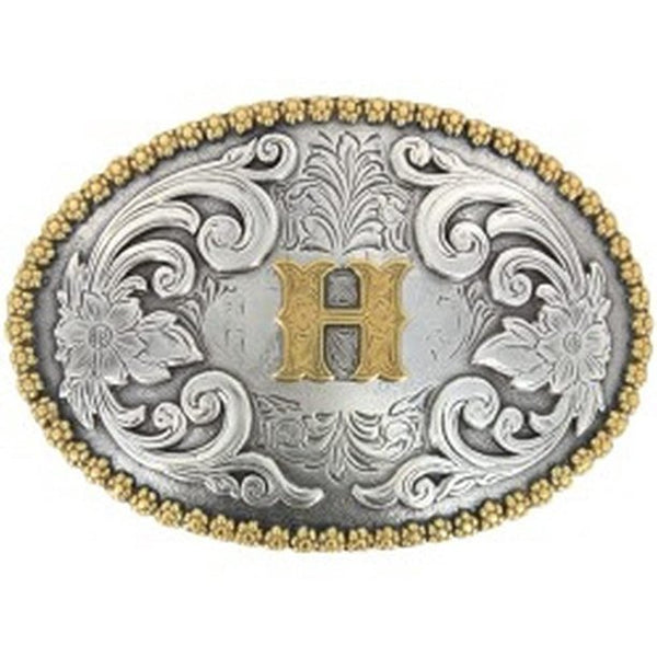 H INITIAL BUCKLE