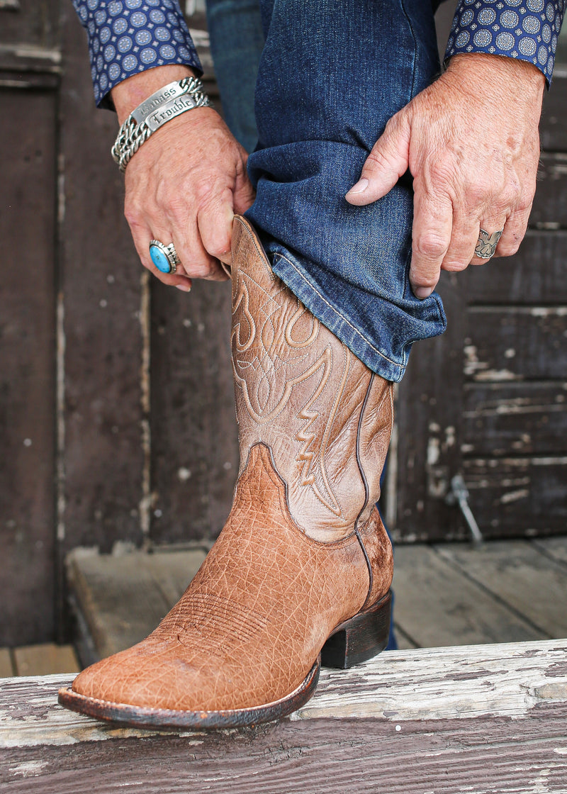 BLACK JACK MEN'S HIPPO TAN BOOT