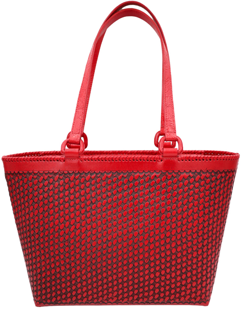 QUE CHULA KAROL RED TOTE