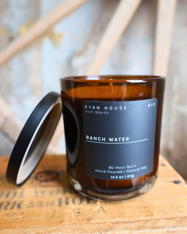 RYAN HOUSE RANCH WATER CANDLE
