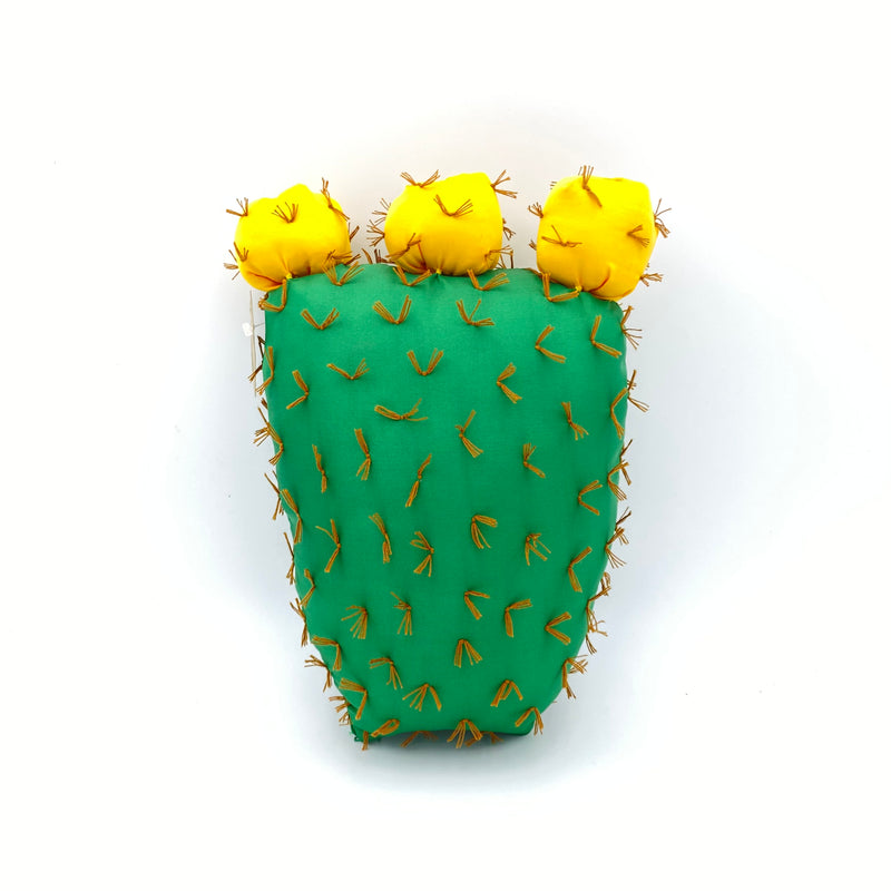 Small Nopal Cactus Pillow