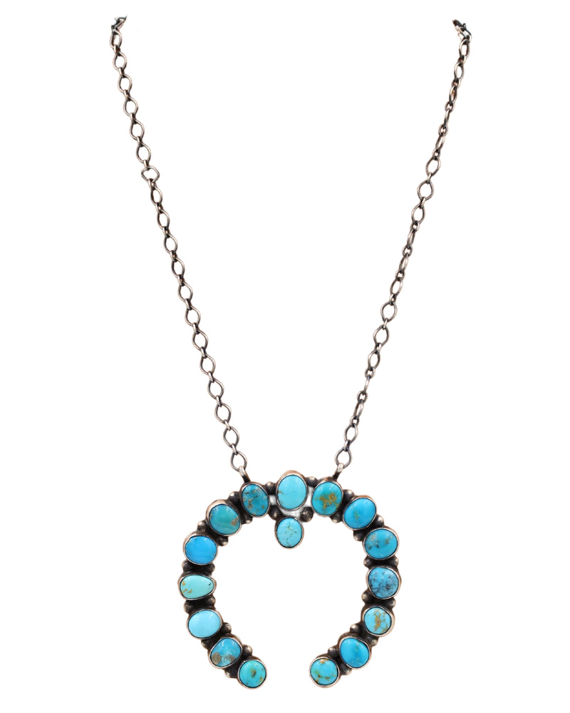 Extra Large Naja of Turquoise Ovals Necklace