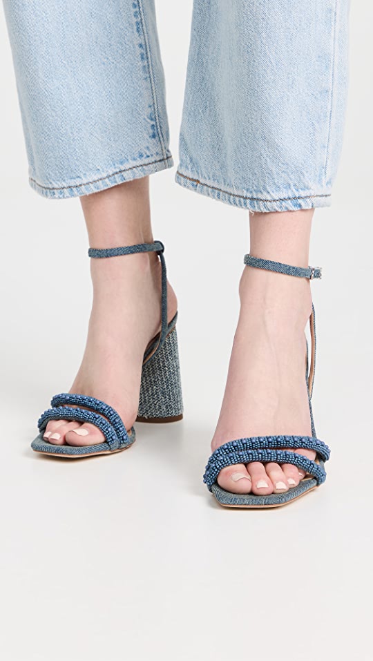 SAM EDELMAN KIA BEADS HEEL